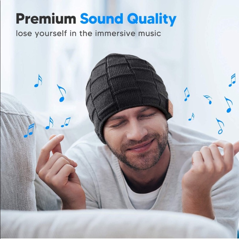 Bluetooth Beanie hat - Picture 3 of 8